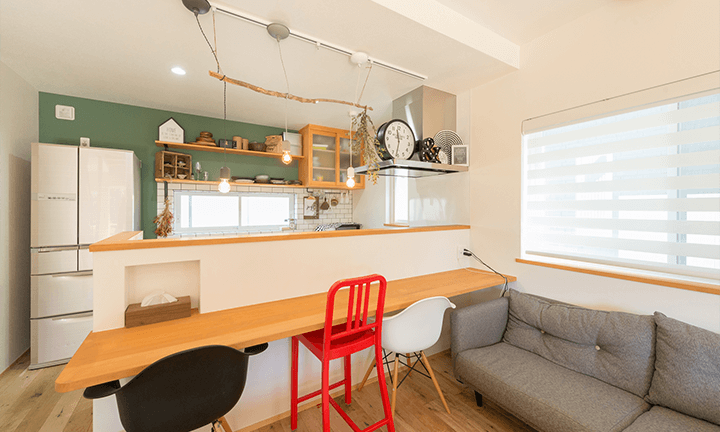 豊橋市の新築一戸建て住宅の施工例「ナチュラル」の写真2