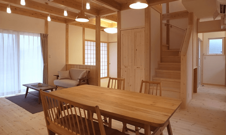 豊橋市の新築一戸建て住宅の施工例「木浴」の写真1