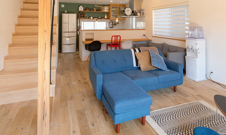 豊橋市のナチュラルな新築一戸建て