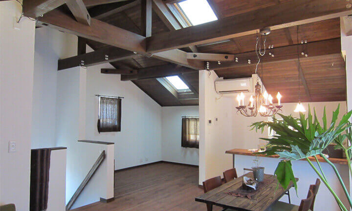 豊橋市のアンティーク調の注文住宅