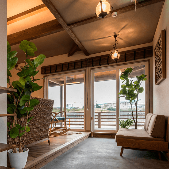 愛知県蒲郡市のモデルハウス・住宅展示場(豊橋・伴工務店)