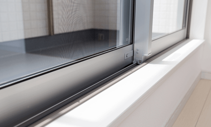 愛知県豊橋市で窓ガラスの防犯リフォームの施工事例