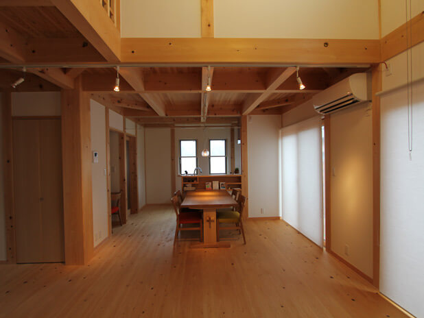 豊橋の注文住宅の施工事例(居間)