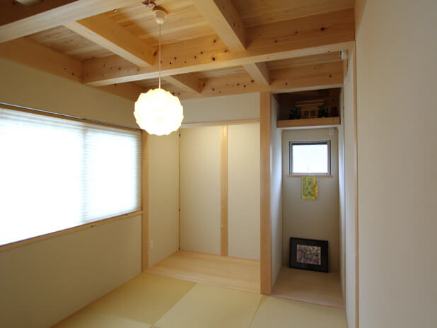 豊橋の注文住宅の施工事例(和室)